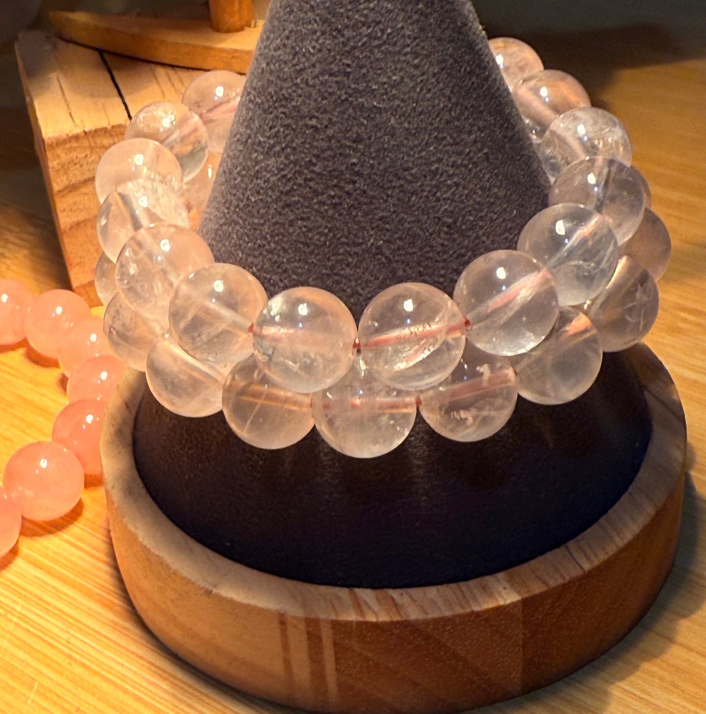 Rose Quartz 12mm Bracelets