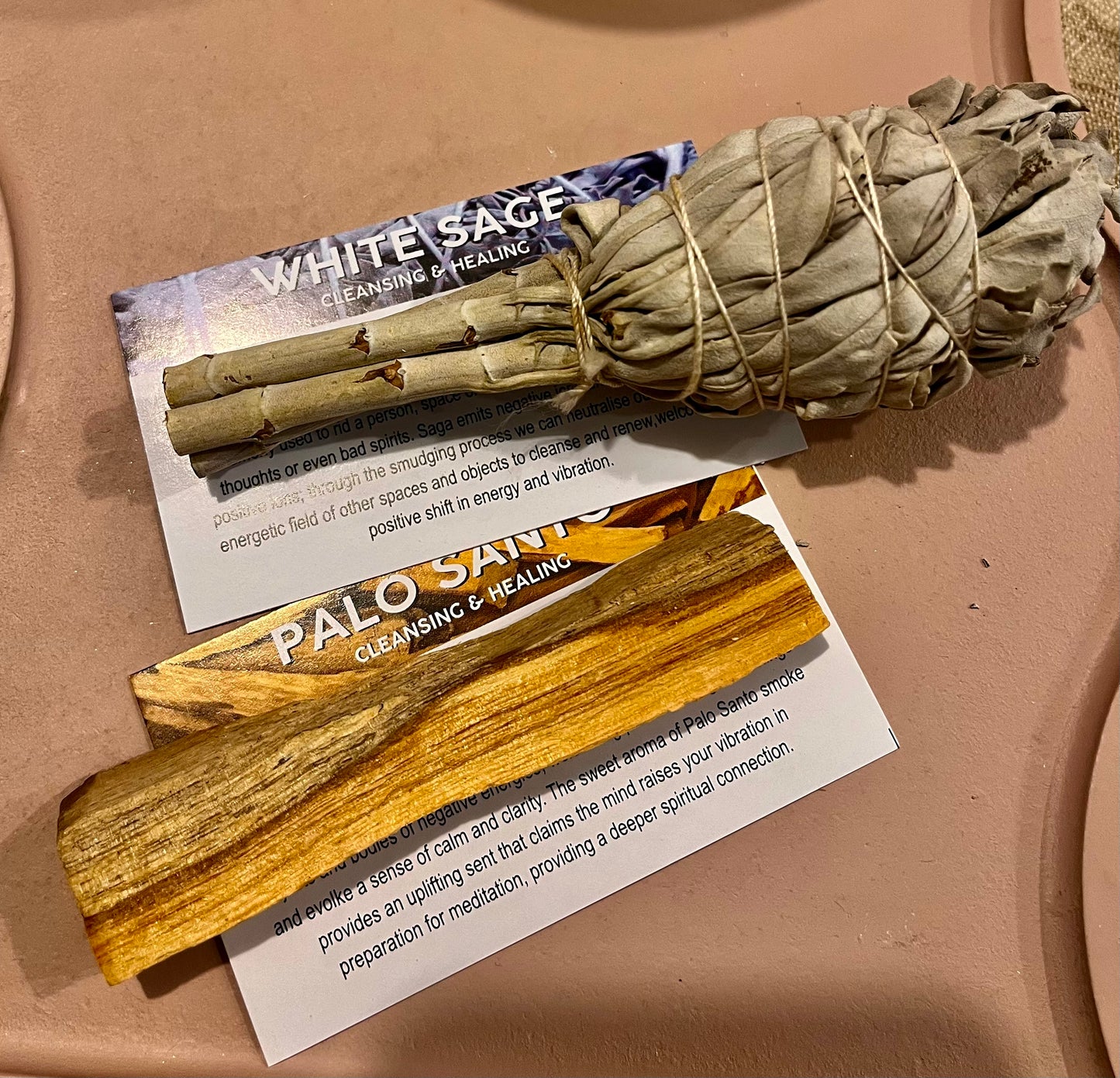 Sage and Palo Santo Smudge
