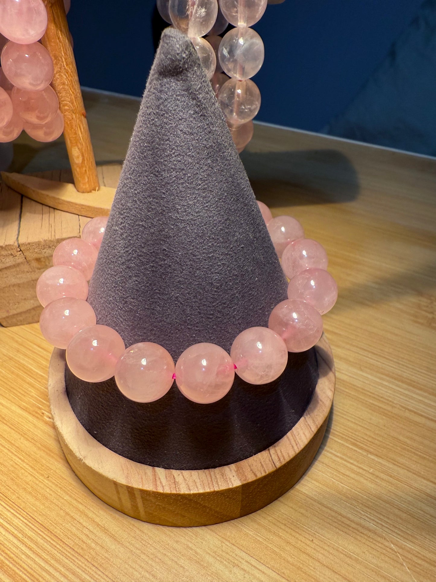 Rose Quartz 12mm Bracelets