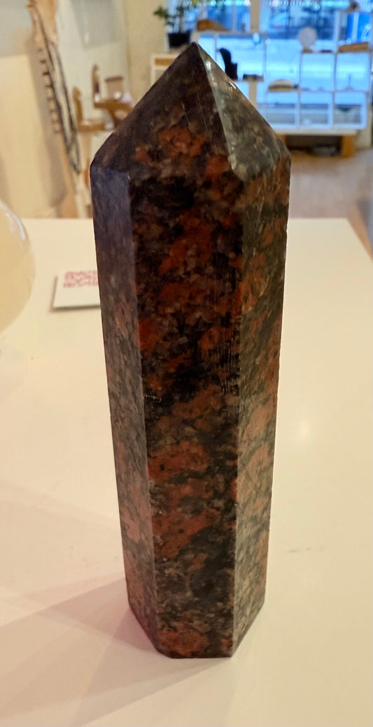 Garnet Crystal Natural Tower