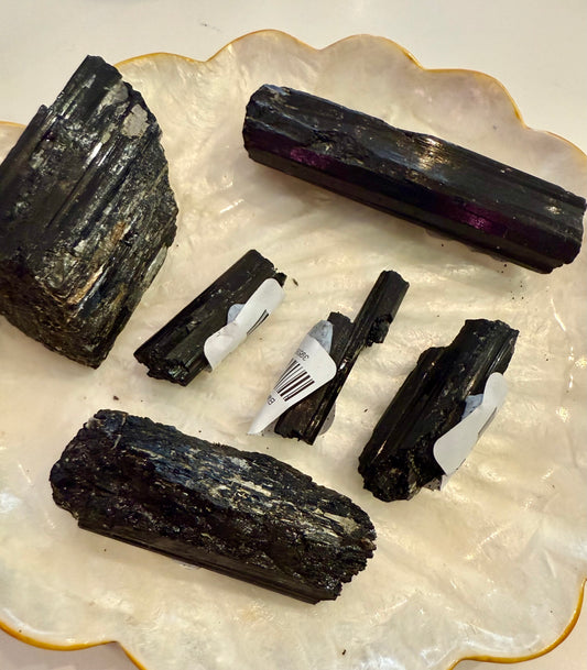 Raw Natural Black Tourmaline