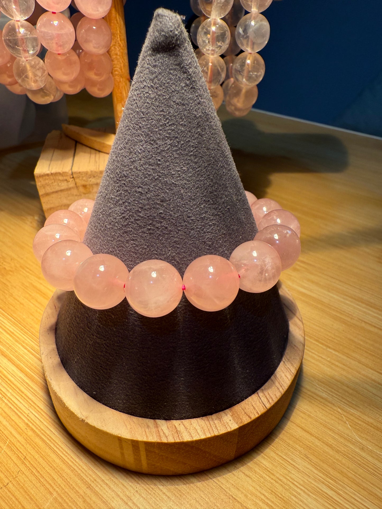Rose Quartz 12mm Bracelets