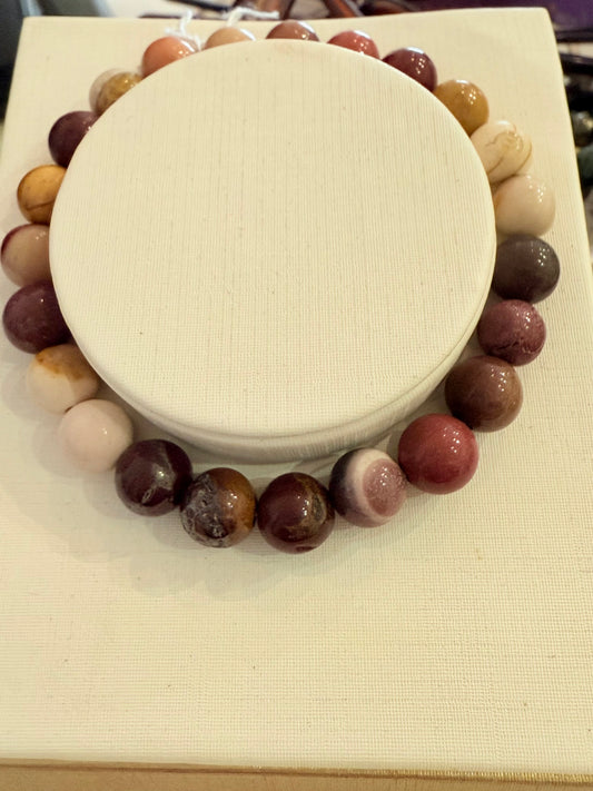Mookaite 8mm Unisex Bracelet