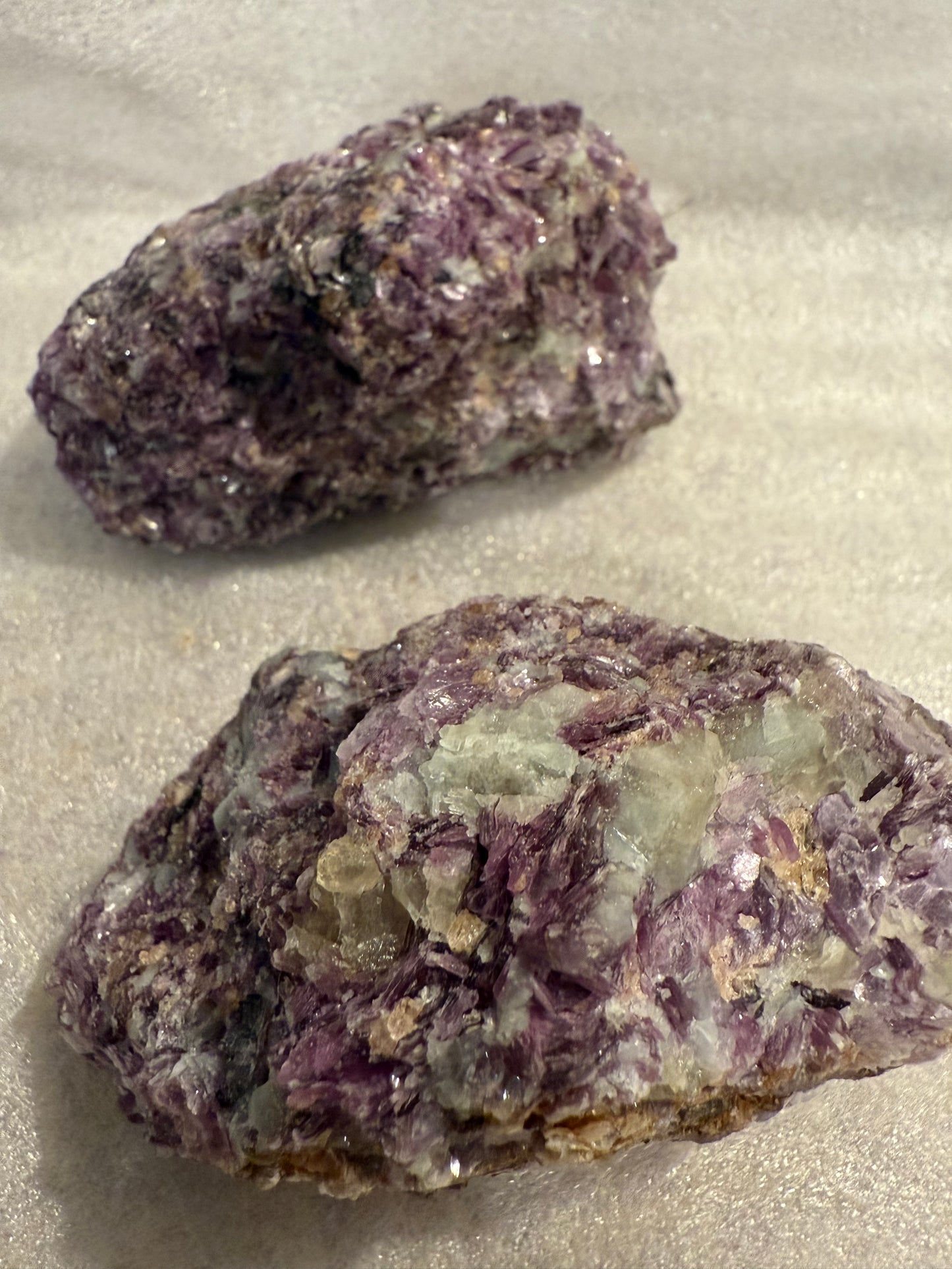 Natural Purple Mica Specimen Lepidolite