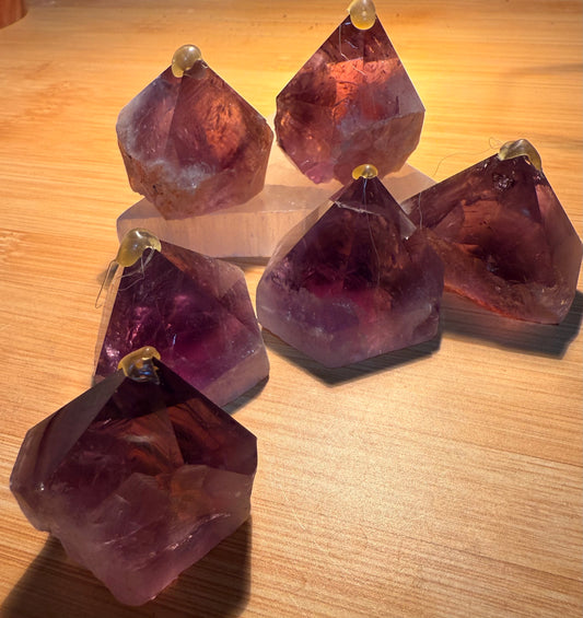 Raw Amethyst Small Points