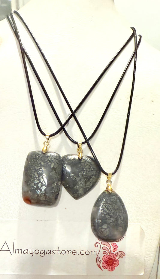 Natural Pyrite Pendants