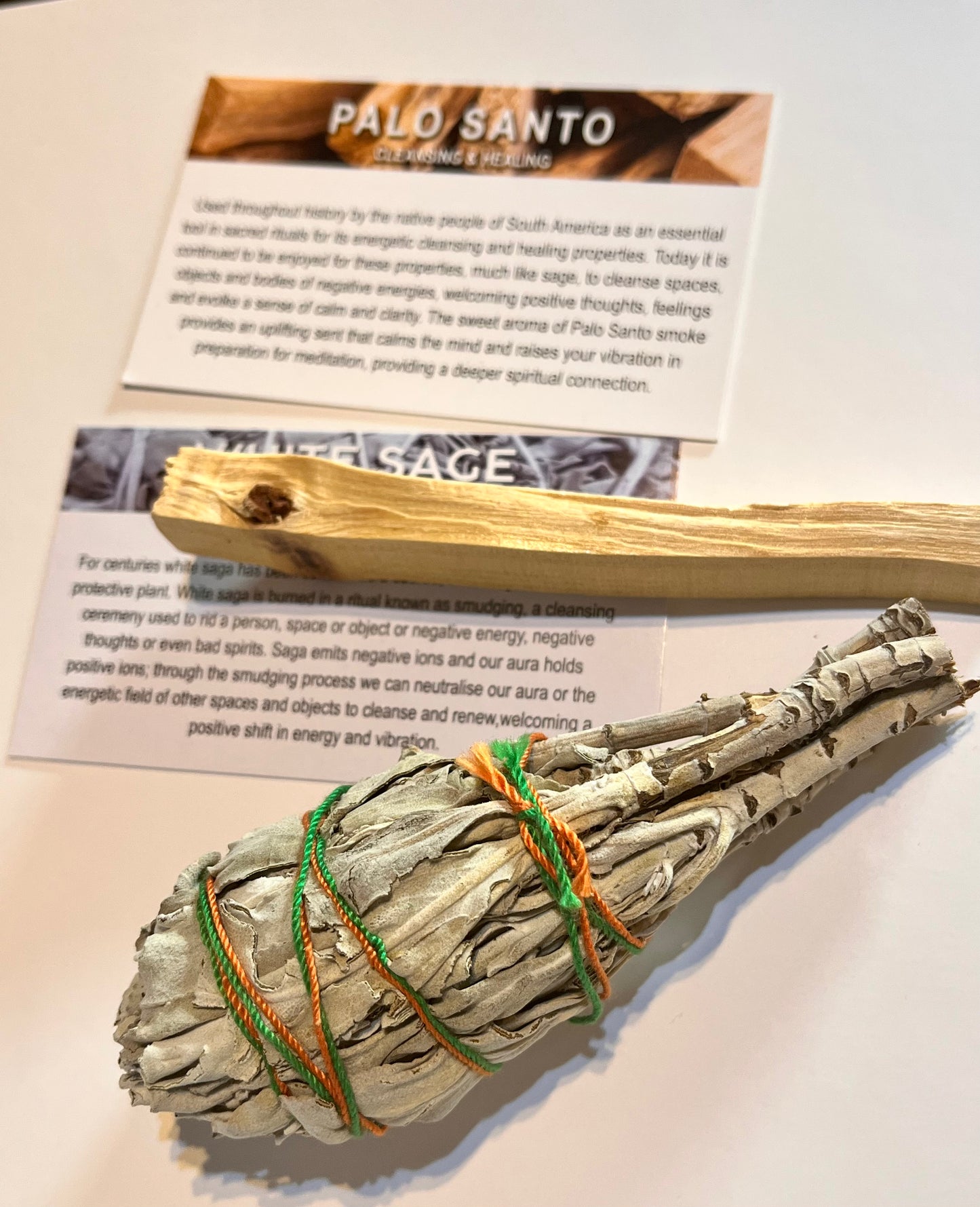 Sage and Palo Santo Smudge