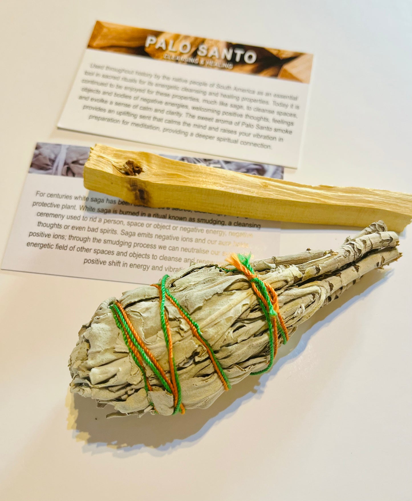 Sage and Palo Santo Smudge
