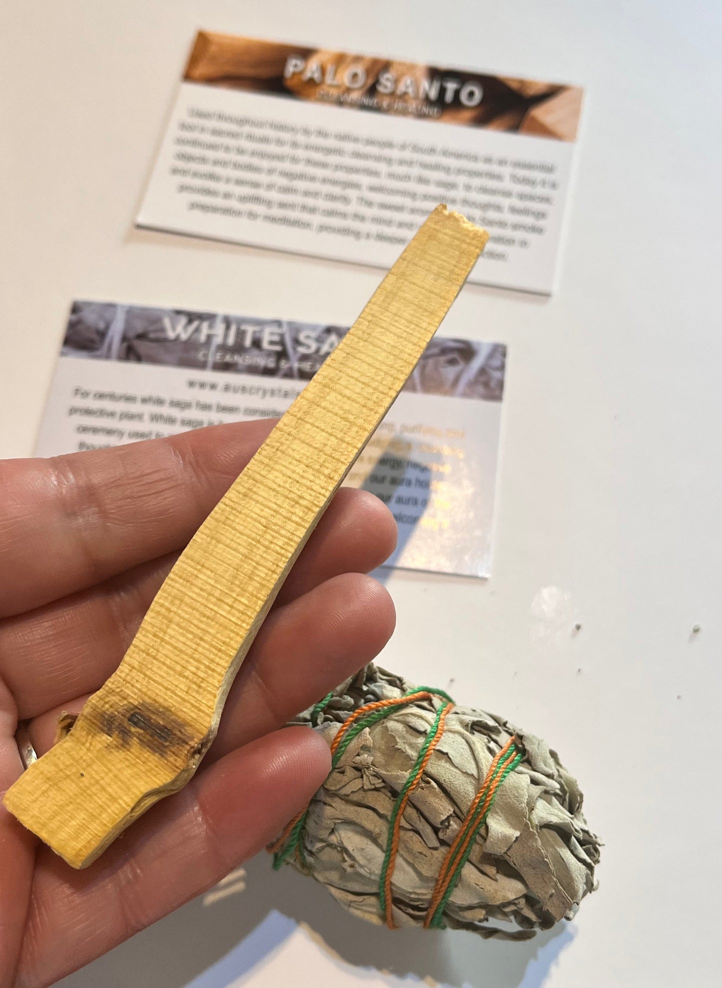 Sage and Palo Santo Smudge