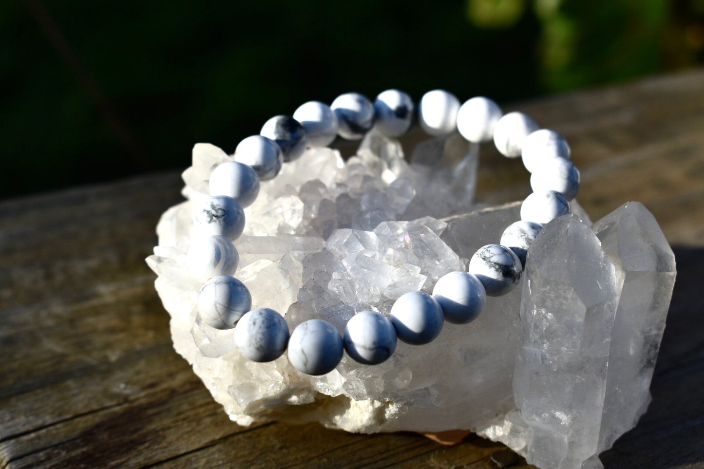 Howlite Bracelet 8mm