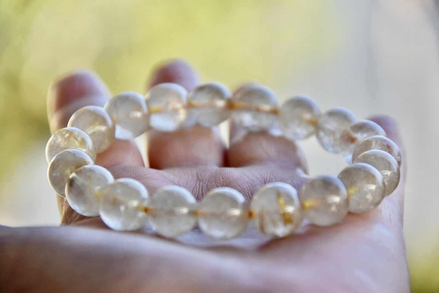 Flower Agate 8mm Bracelet