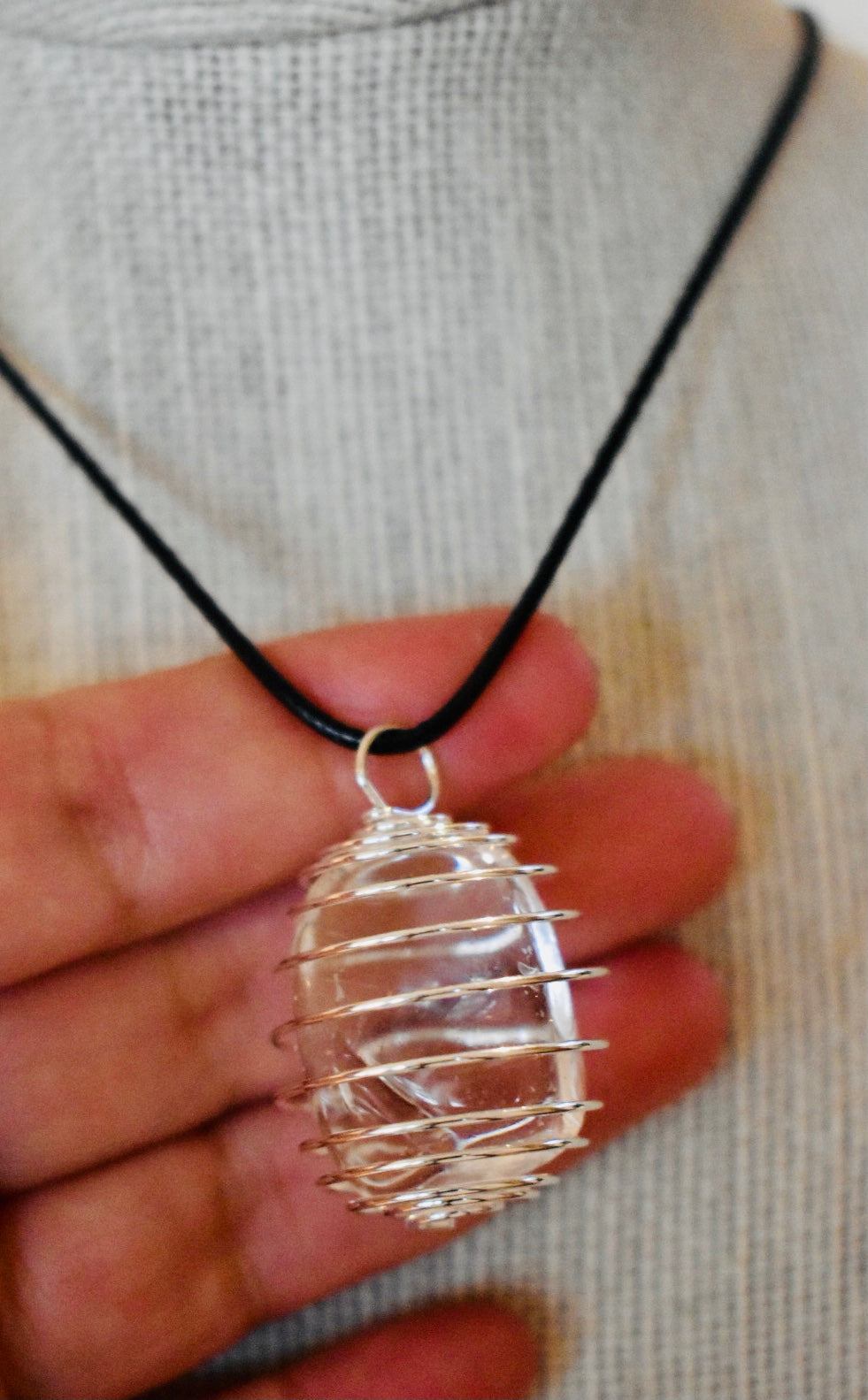 Crystals Cage Holder