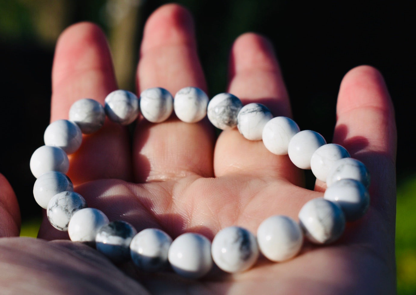 Howlite Bracelet 8mm