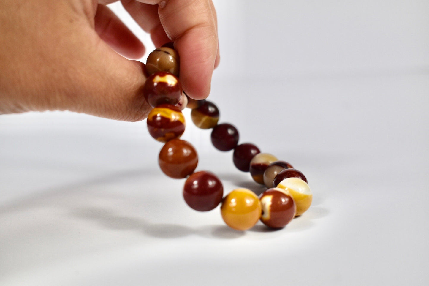 Unique Mookaite 12 Unisex Bracelet