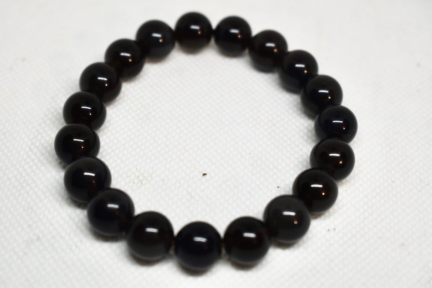 Black 9mm Tourmaline Bracelet