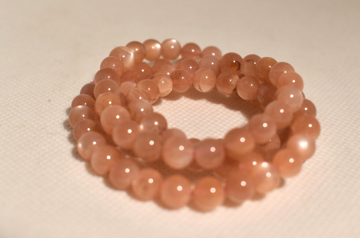 Gorgeous Sunstone Beads Necklace