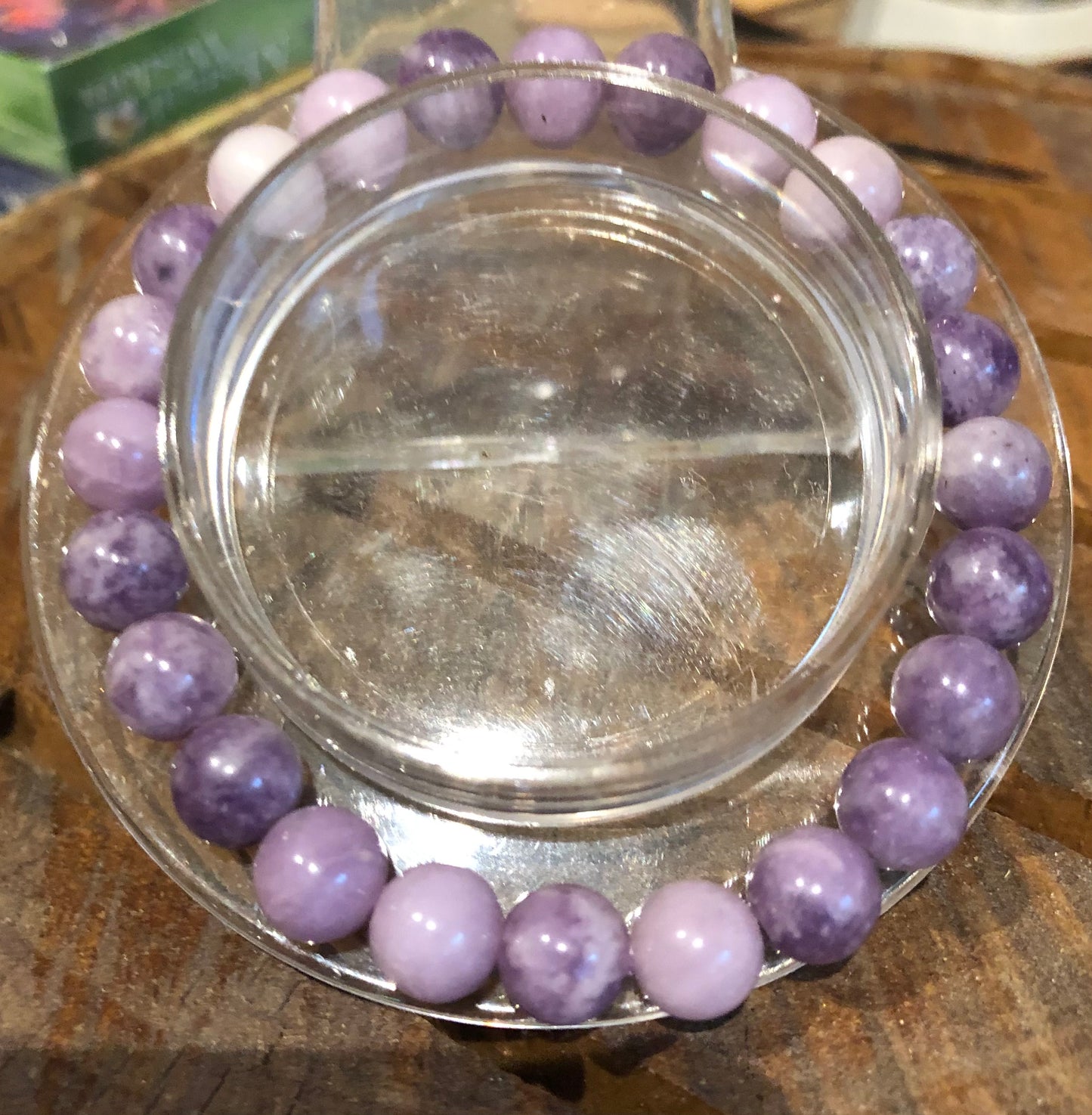 Lilac Lepidolite 8mm Bracelet