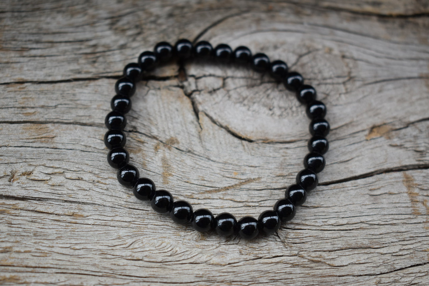 Black Tourmaline Bracelet 6mm