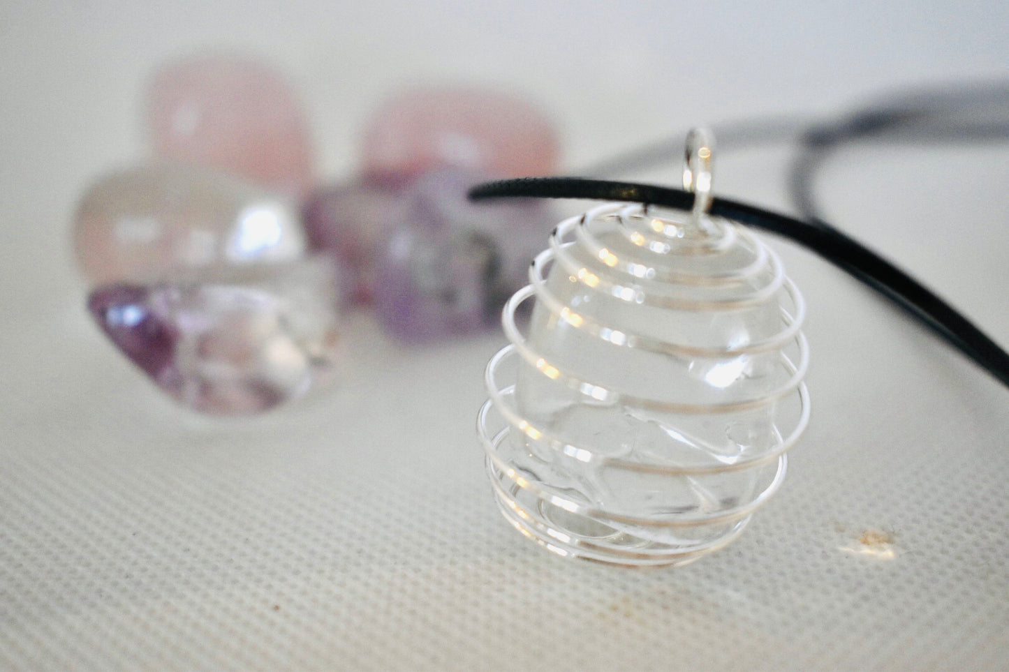 Crystals Cage Holder