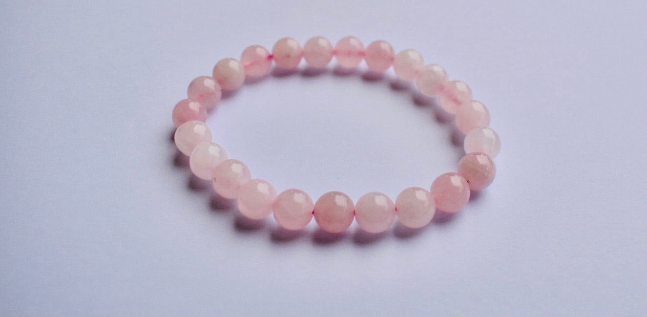 Unconditional Love Rose Quartz 8mm Bracelet 💓