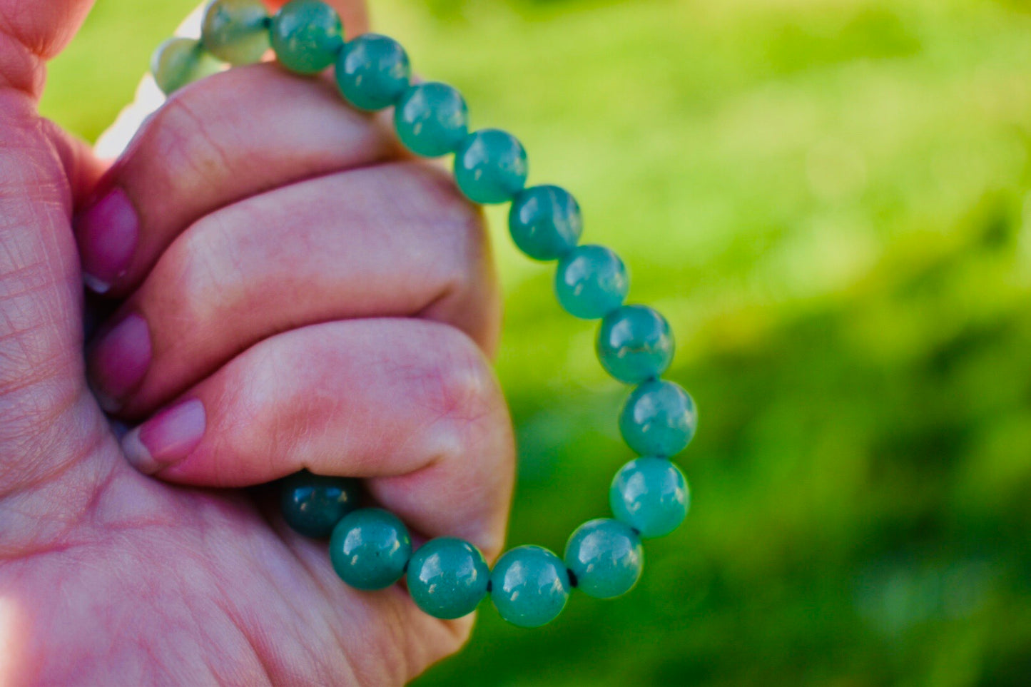 Green Aventurine Bracelet Elastic Bracelet