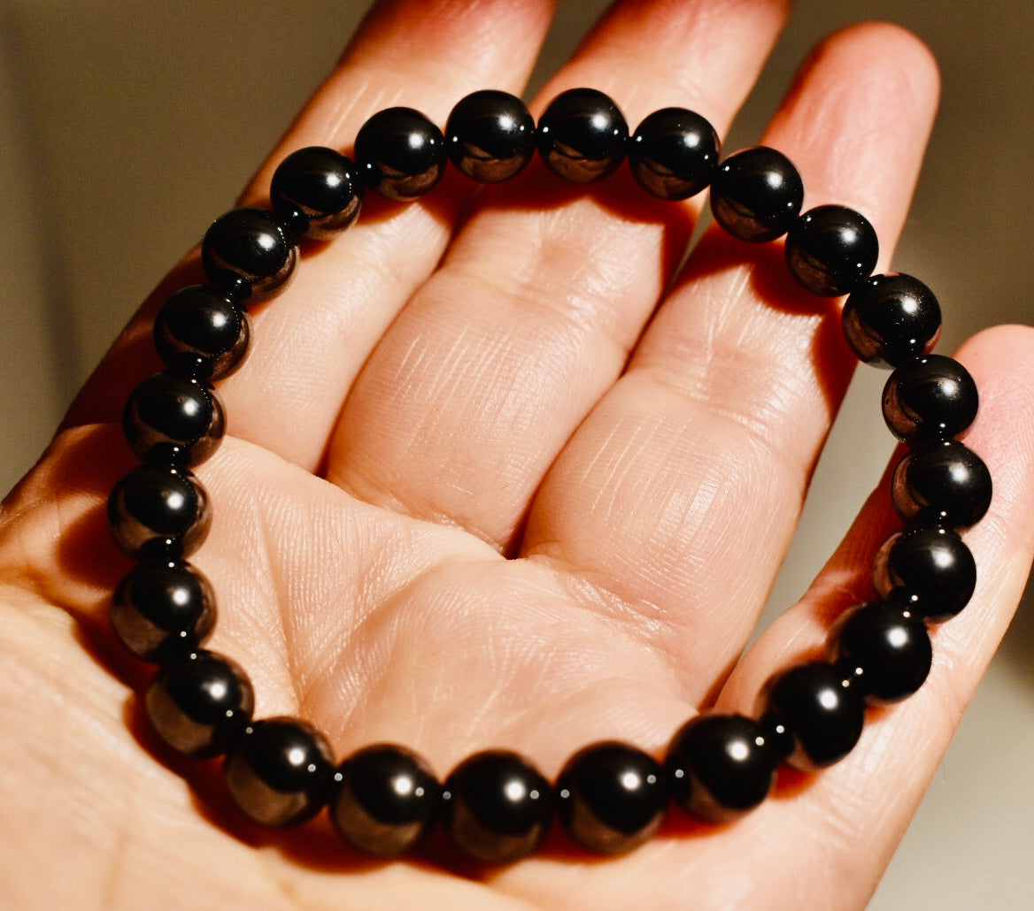 Unisex Hematite 8mm Bracelet