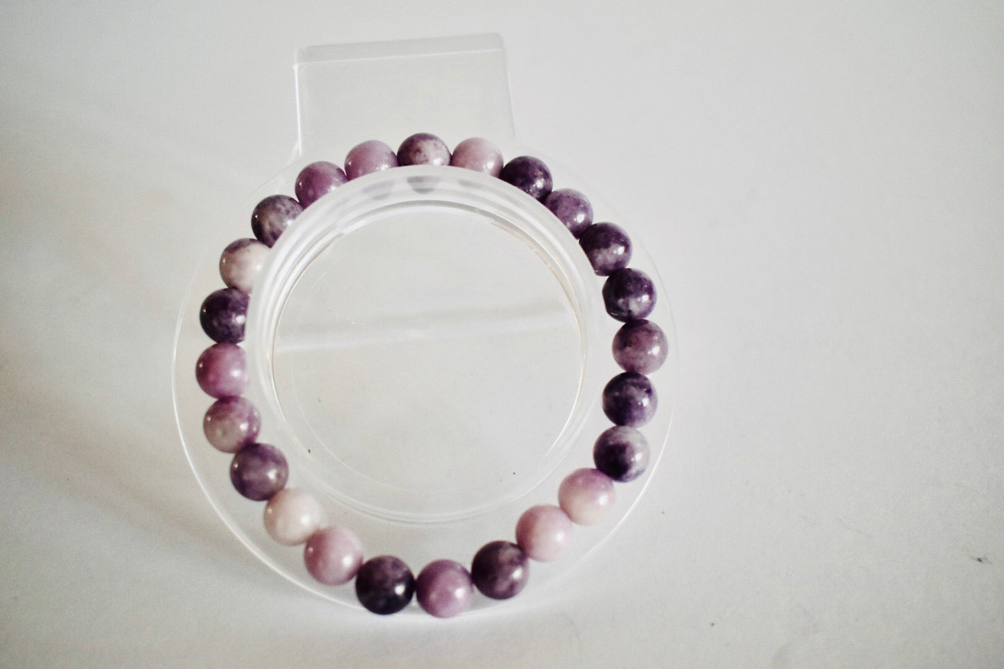 Lilac Lepidolite 8mm Bracelet