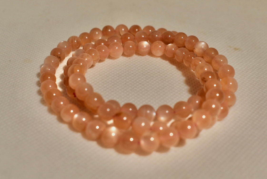 Gorgeous Sunstone Beads Necklace