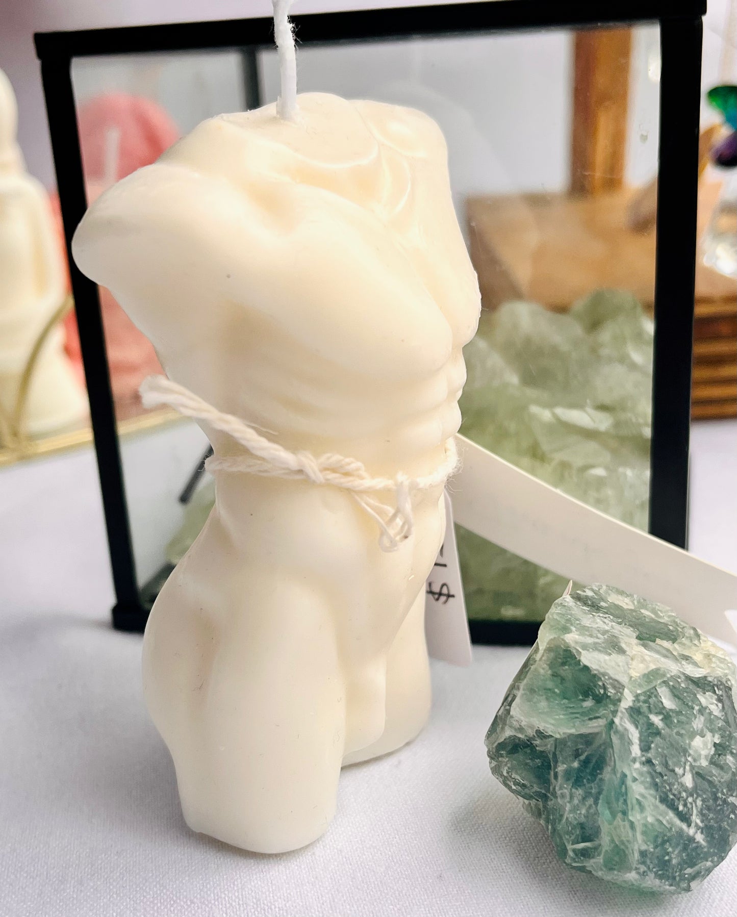 Male Body soy Wax candle