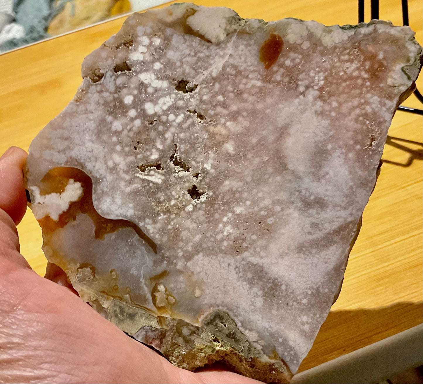 Flower Agate Slab
