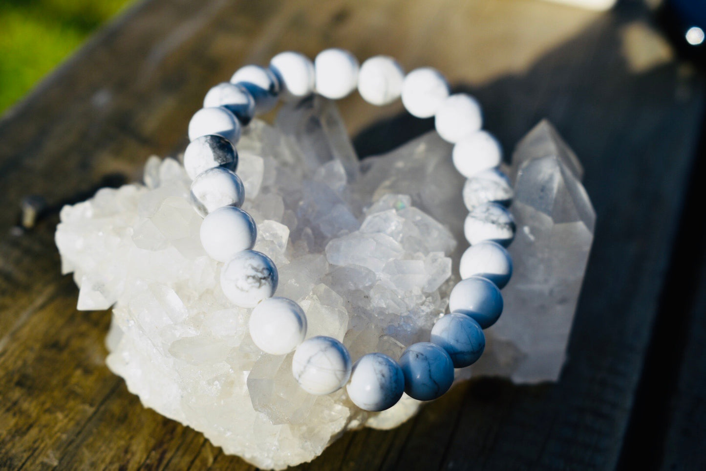 Howlite Bracelet 8mm