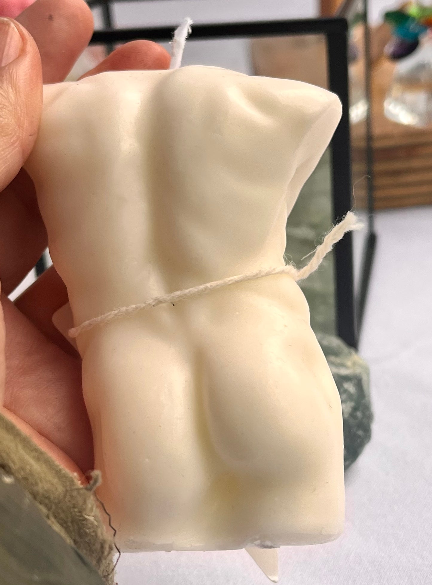 Male Body soy Wax candle