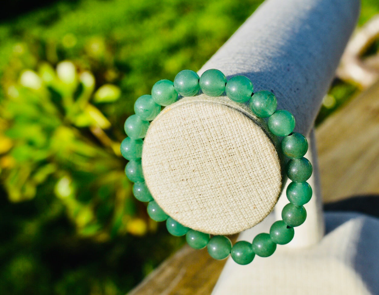 Green Aventurine Bracelet Elastic Bracelet