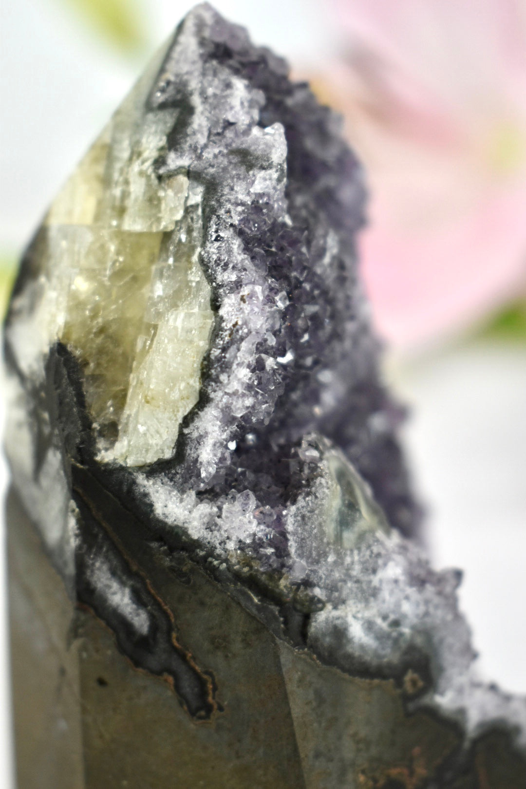 Amethyst Cluster Cave 640g - Protection. Intuition. Healing.