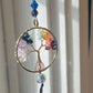 Tree of Life and Seven Chakras Suncatcher