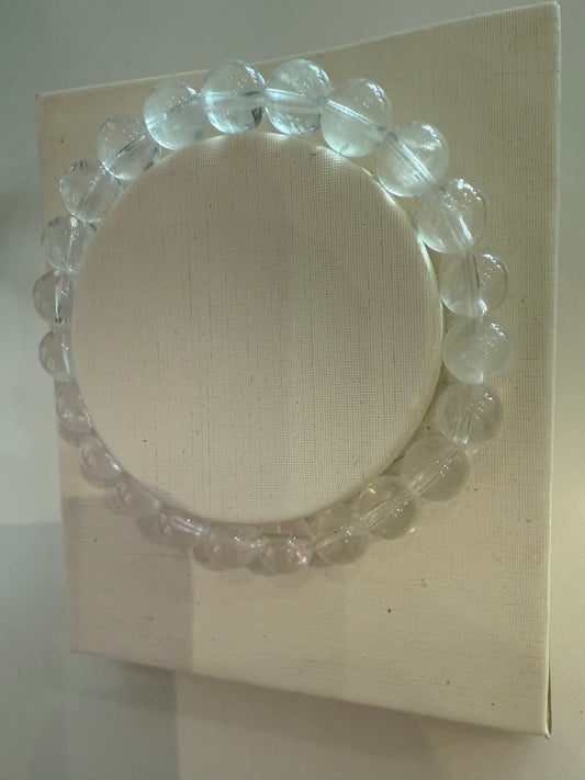 Milky Quartz Bracelet 8mm