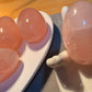 Rose Quartz Crystal Eggs