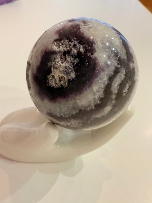 Purple Fluorite Sphere