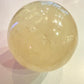 Yellow Calcite Crystal Sphere