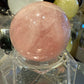 Rose Quartz Crystal Sphere