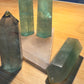 Green Fluorite Crystal Natural Towers 6cm Aprox