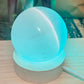 Selenite Sphere Multicolour Lamp