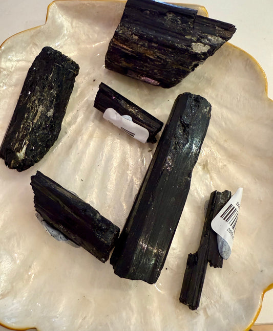 Raw Natural Black Tourmaline