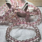 Rose Quartz with Fire Quartz Inclusion