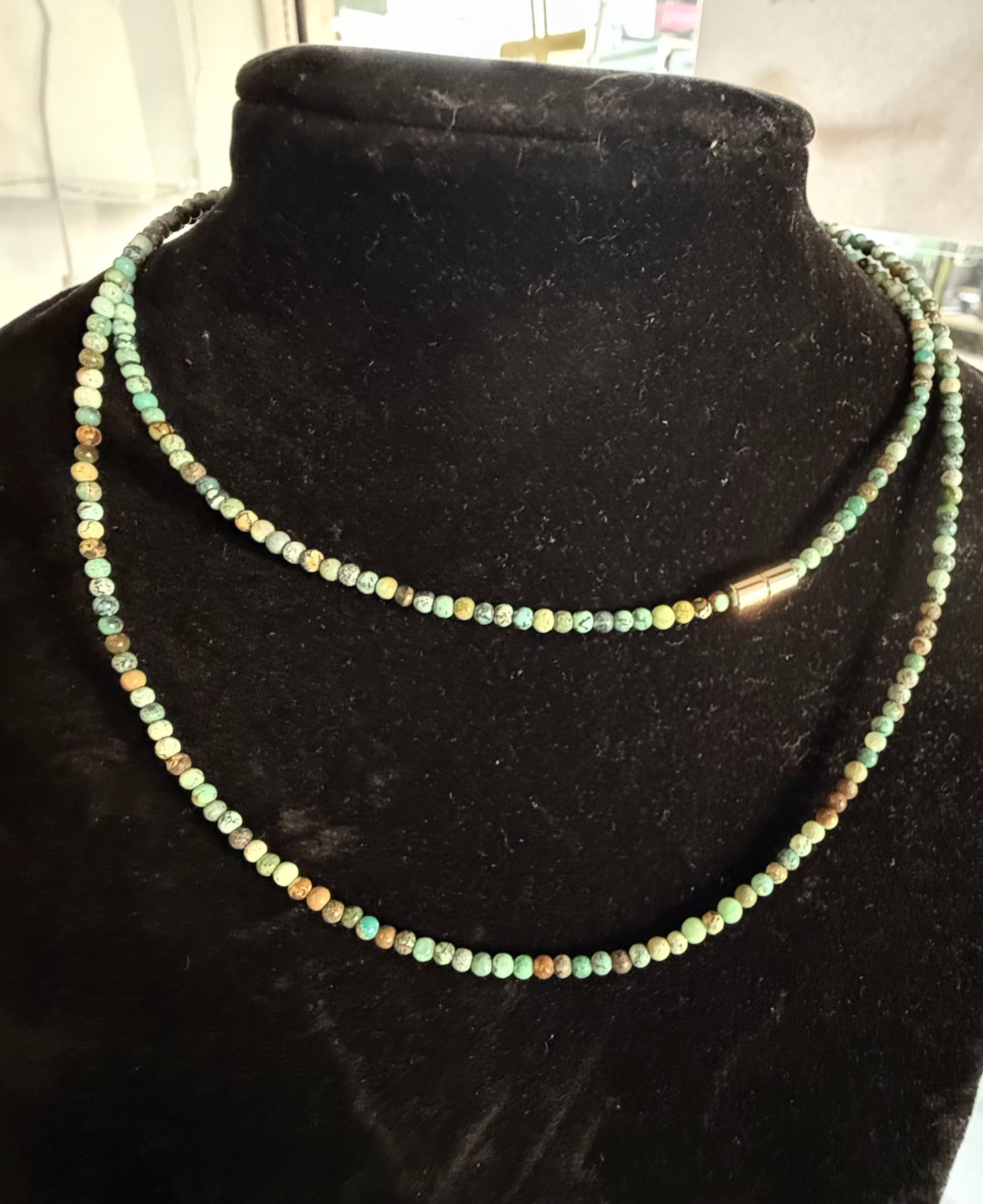 Faceted Natural Crystals Nexcklaces