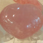 Rose Quartz Crystal Hearts