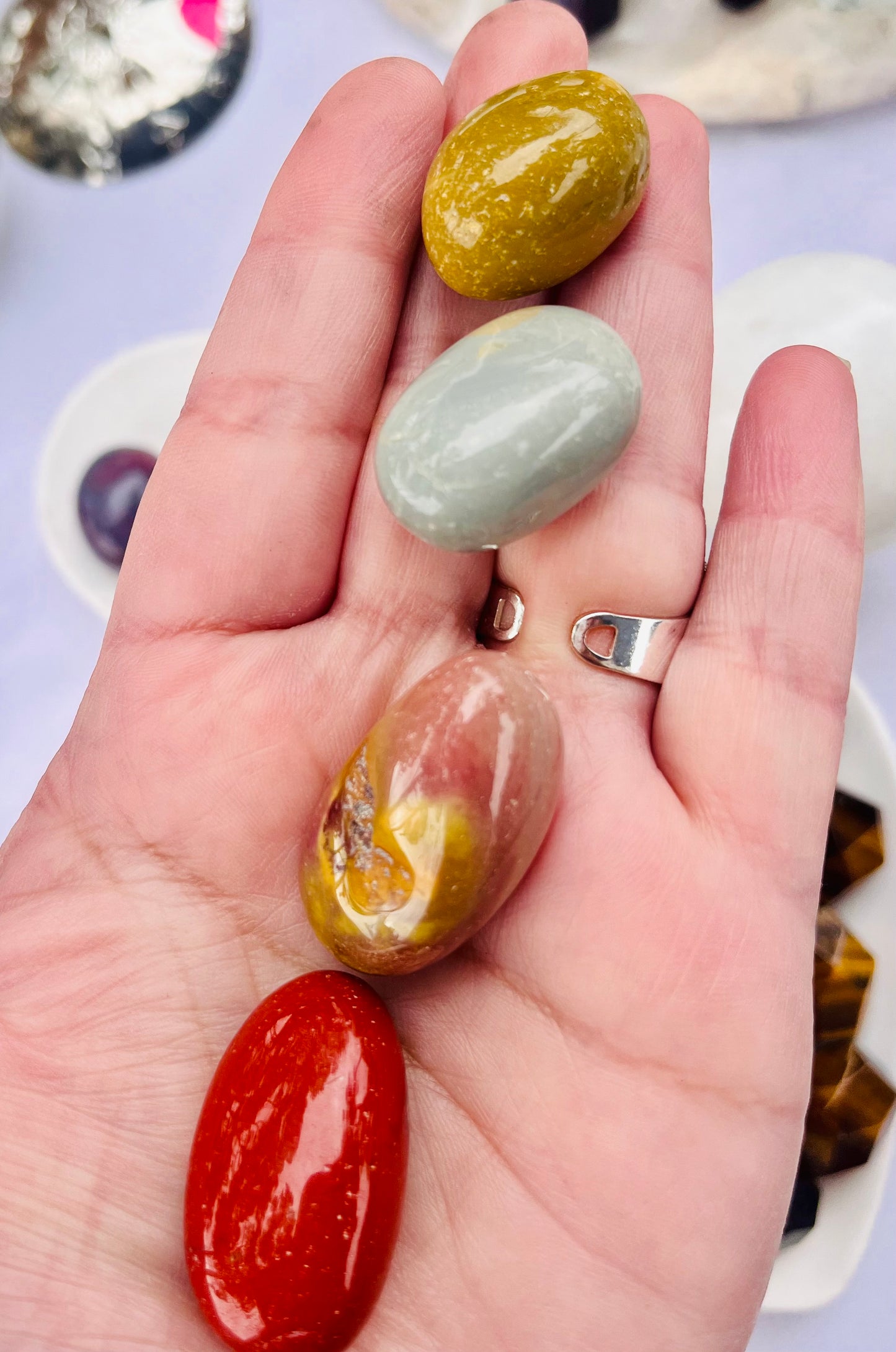 Mookaite Tumbled from Western Australia