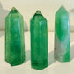Green Fluorite Crystal Towers 7cm | Natural Healing Stone Australia