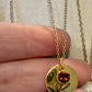 Birthstones Stainless Steel Gold Plated Necklaces