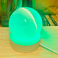 Selenite Sphere Multicolour Lamp